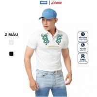 ÁO POLO IN HOẠ TIẾT CON RẮN COTTON - MANLY STYLE - 5386