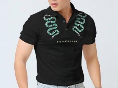 ÁO POLO IN HOẠ TIẾT CON RẮN COTTON - MANLY STYLE - 5386Hình2