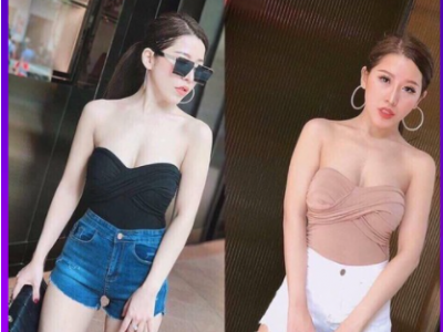Áo 2 Dây Mặc Được Hai Kiểu Cực Hot , ÁO 2 DÂY XOẮN NGỰCHình2