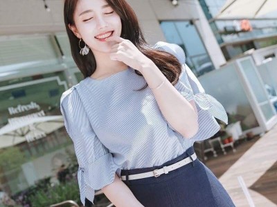 Á0 Sơ Mi Nữ Tay Nơ Xinh ĐẹpHình2